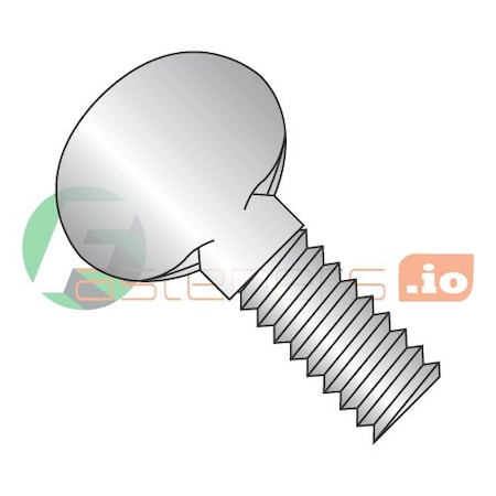 Thumb Screw, 1/4-20 Thread Size, Spade, 18-8 Stainless Steel, 0.55 In Head Ht, 2-1/2 In Lg, 200 PK